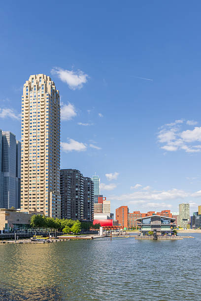 Cityscape of Rotterdam the Netherlands