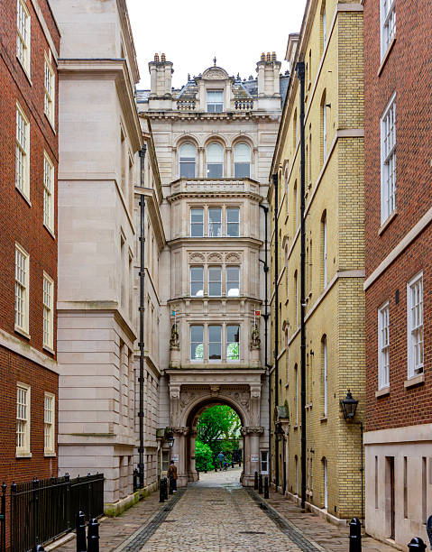 istock Architecture of Middle Temple Lane, London, UK 2232178140