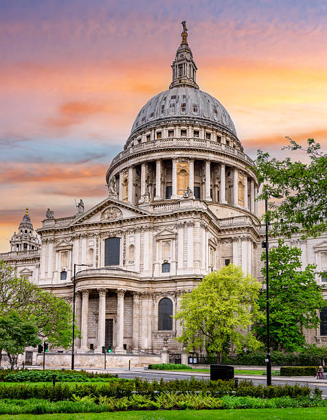 istock St. Paul's cathedral at sunset, London, UK 2232178376