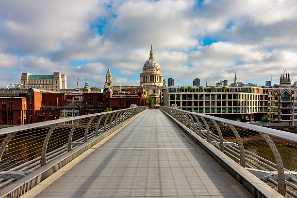 istock St. Paul's cathedral seen from Millennium bridge, London, UK 2232178407
