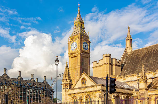 istock Big Ben tower and Parliament square in London, UK 2232178576