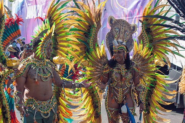 Notting Hill, London, UK - Notting Hill Carnival - Monday 25th August 2025. Participants and audience take part in the parade