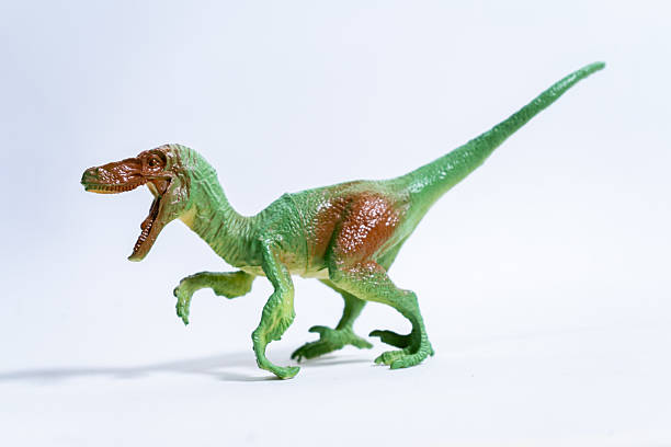 Dinosaur miniature toy close-up
