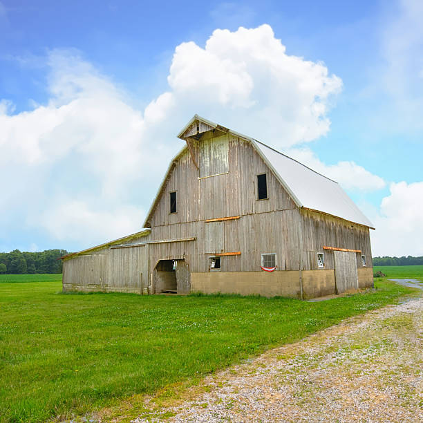 istock Old Weathered Barn-Howard County, Indiana 2232183320