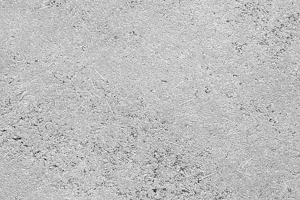 ROUGH CEMENT AND CONCRETE FLOOR FOR CONSTRUCTION SITE - Screed layer in building renovation with underfloor heating system installation, ideal for cement floor preparation and radiant floor heating