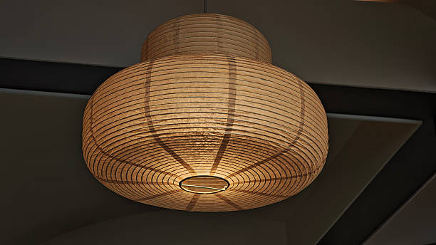 istock Modern lamps in a coffee shop 2232184031