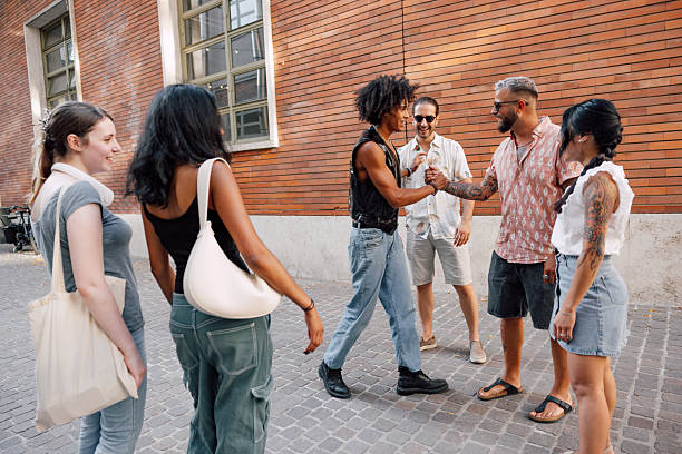 istock Diverse Group of Millennials Hanging Out 2232188231