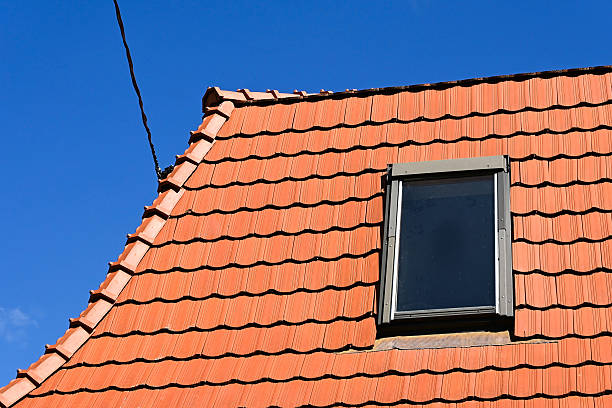 Architectural rooftop detail