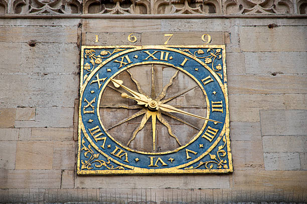 istock Great St Mary's tower clock detail, Cambridge (dated 1679) 2232192930