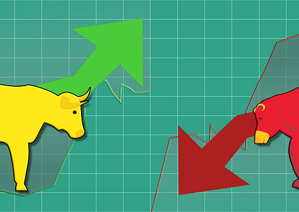 istock Bull market versus bear market concept 2232198627