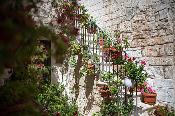 Architecture in Cisternino, Apulia, Italy