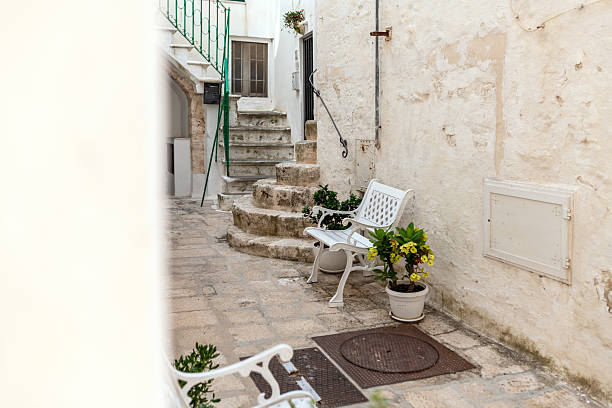Architecture in Cisternino, Apulia, Italy