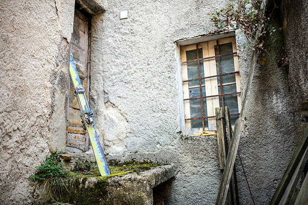 Architecture in Pietracamela (TE), Abruzzo, Central Italy