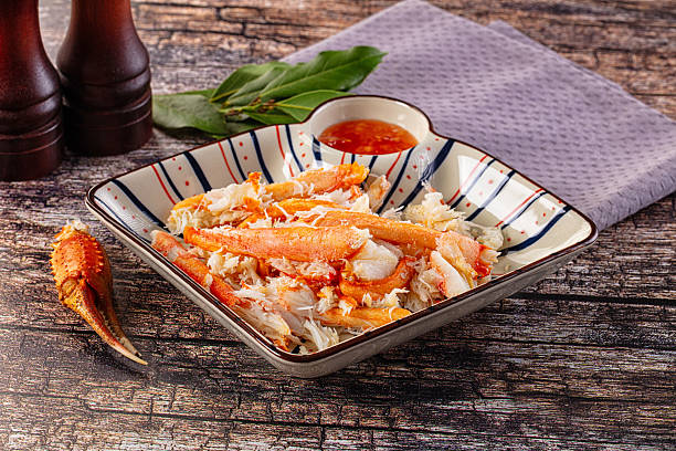 istock Natural fresh crab meat for salad 2232209444