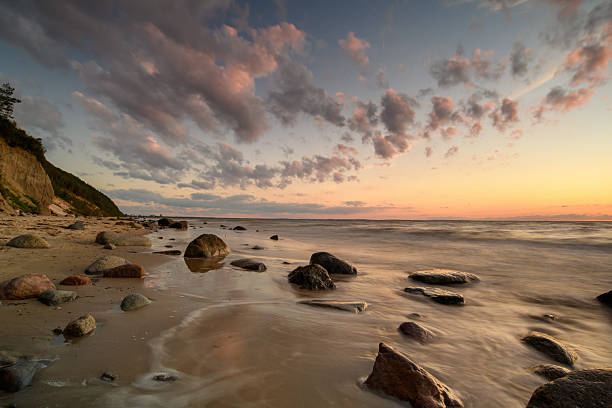 The landscape on the Baltic Sea.