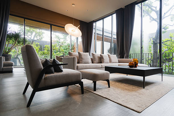 istock Home interior Abstract Design of Upholstered Pillows Home decor, interior design and luxury furniture background, sofa and pillow detail 2232211730