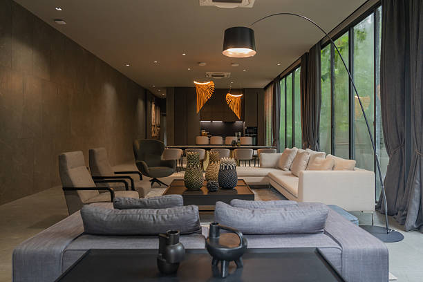 istock Home interior Abstract Design of Upholstered Pillows Home decor, interior design and luxury furniture background, sofa and pillow detail 2232212112