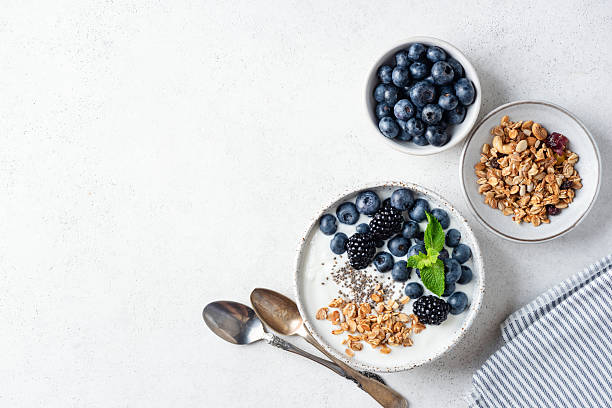 istock Muesli with yogurt and berries 2232212909