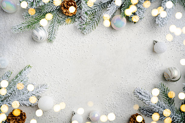 Christmas and New Year background