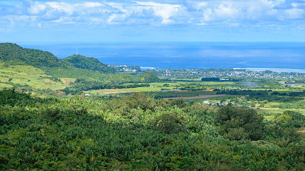 istock Tropical Beach and Turquoise Lagoon, Mauritius Island Landscape 2232225151