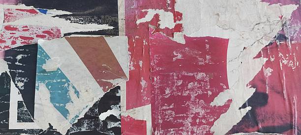 istock Torn and ripped street poster background 2232228185