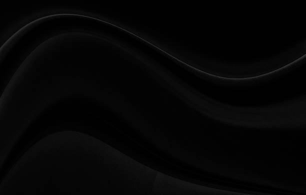 istock Black gray satin dark fabric texture luxurious shiny that is abstract silk cloth background with patterns soft waves blur beautiful. 2232228773