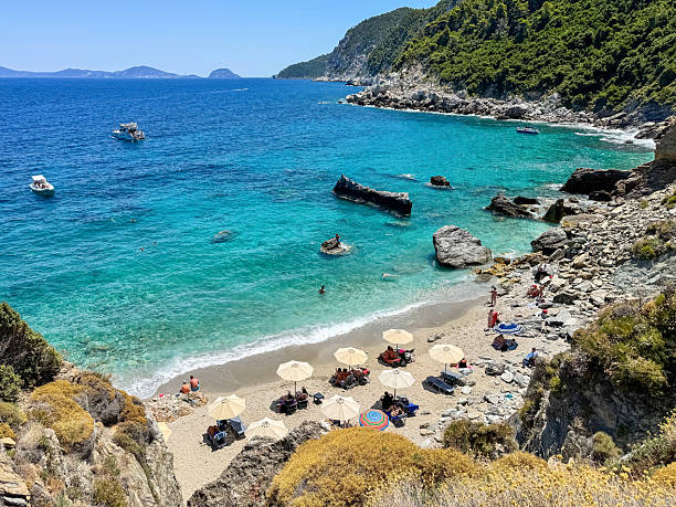 istock Agios Ioannis beach on Skopelos island 2232233306