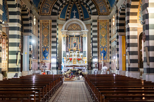 Sanctuary of Mary Help of Christians located in Pedro Lutro in the Province of Buenos Aires in Argentina
