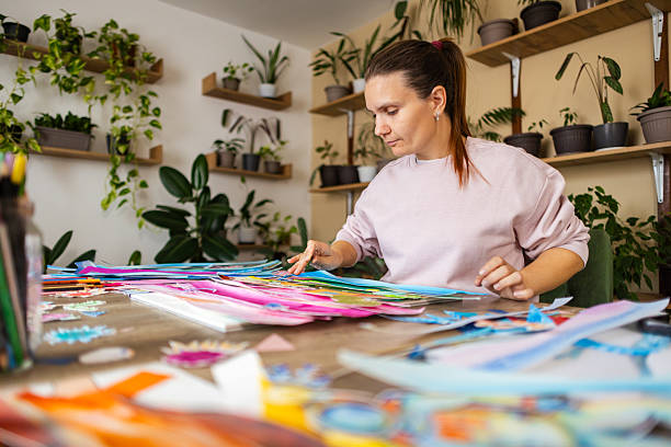 istock Creative focus in a plant-filled room 2232259809