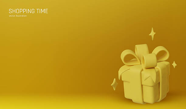istock Elegant vector gift box with decorative ribbon. Suitable for print, web, and commercial designs. 2232264929