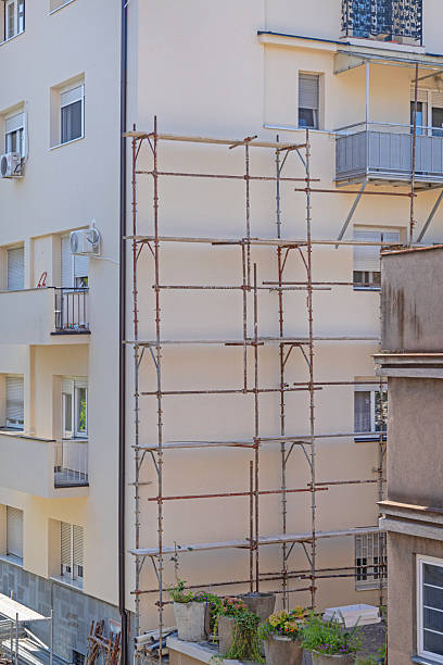 istock Residential Building Scaffolding 2232270878