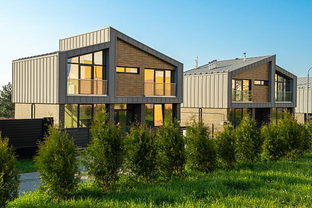 istock A modern townhouse with a private garden, 2232271156