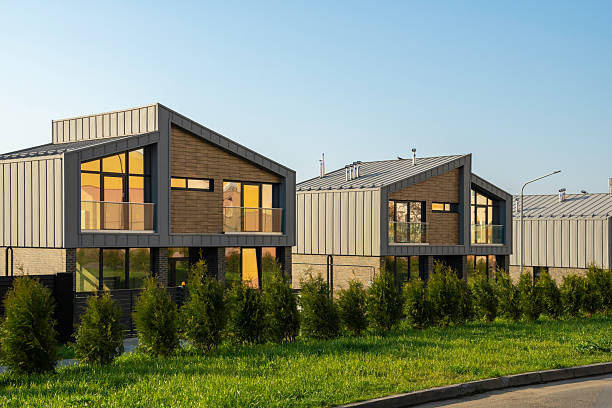 istock A modern townhouse with a private garden, 2232271166