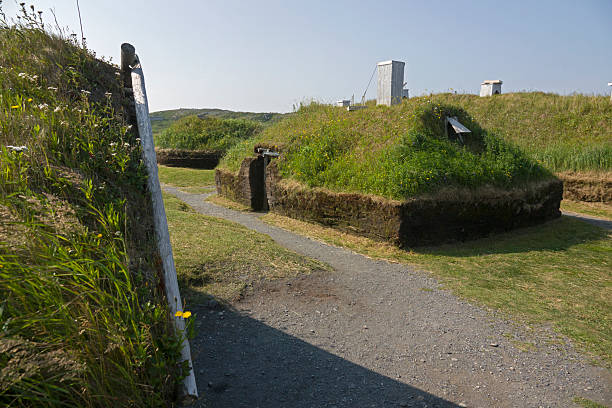 istock L’Anse aux Meadows Viking settlement reconstruction Newfoundland Canada 2232274326