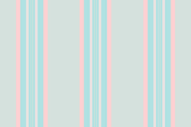 istock Pastel striped background. Vertical lines in pink, blue, and light gray. Use for baby shower invites, textiles, or retro design projects. 2232276475