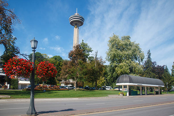 The Skylon Tower observation tower, Niagara Falls, Ontario, Canada