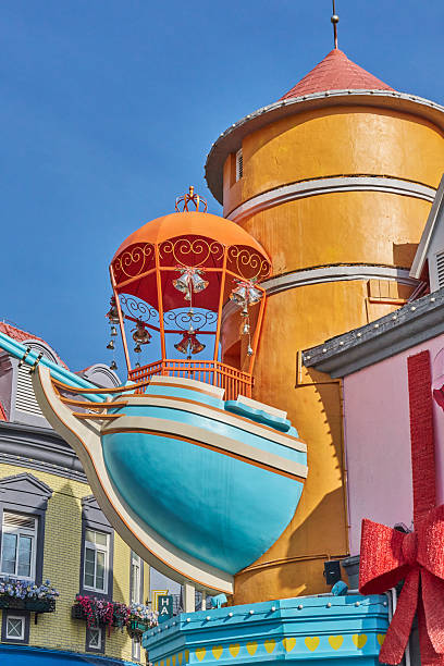 Melania Town in Shenzhen is a European-style themed district located in Nanshan District, adjacent to the Window of the World scenic area. It attracts visitors with its vibrant architecture and exotic charm, blending the romantic ambiance of a European village with a fairy-tale visual experience.