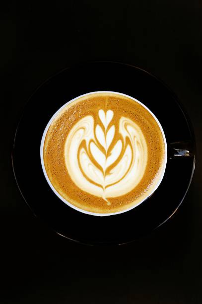 istock a cup of latte art coffee 2232294760