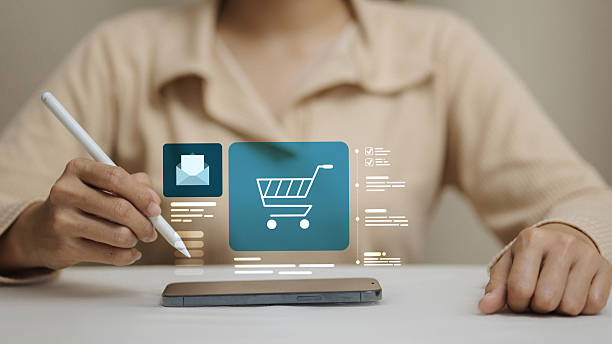 istock Online Shopping and E-commerce Business on Mobile Device 2232295437