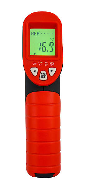 istock Isolated Industrial Digital Thermometer 2232315657