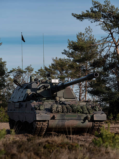 istock Field Artillery Camouflage 2232315756