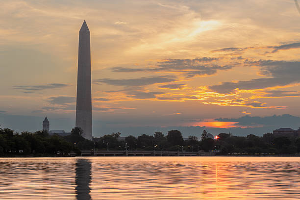 istock Washington Monument and Reflecting Pool at sunrise in Washington DC 2232316271