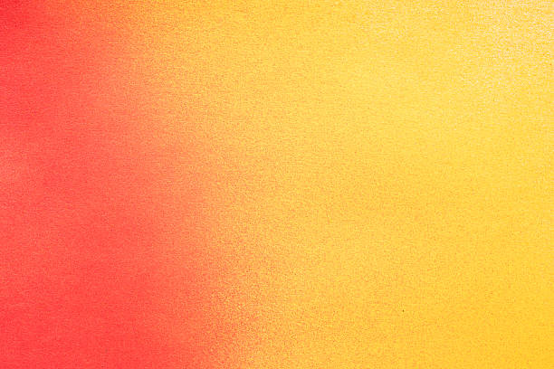 Red and yellow spray paint background