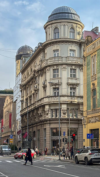 istock Historic building facade in Belgrade 2232323612
