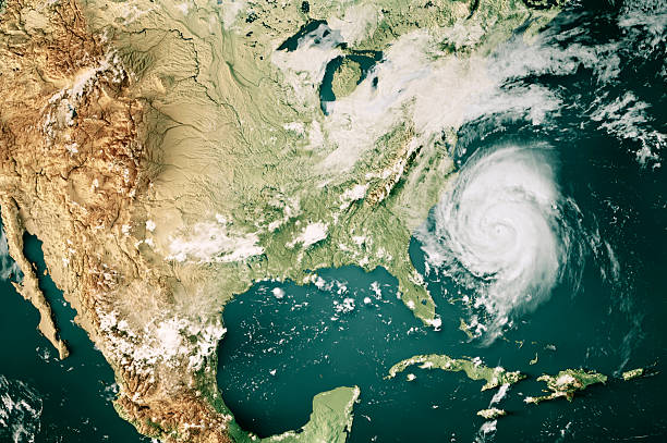 istock USA Hurricane Erin 2025 Cloud Map Atlantic Ocean 3D Render Color 2232325404