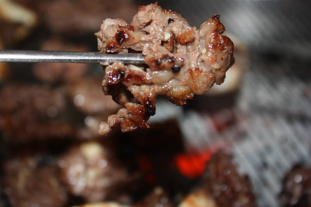 istock Korean food garlic marinated ribs 2232336095