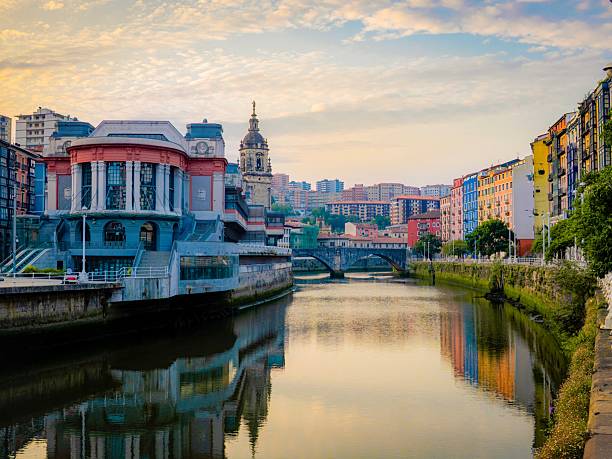 istock Bilbao, Spain cityscape along the Nervion River 2232340350