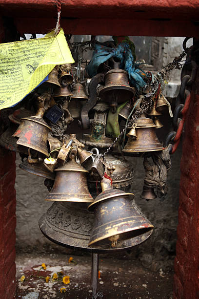 istock Buddhist bells in the temple in Kathmandu, Nepal 2232353236