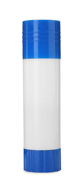 istock One glue stick isolated on white. Adhesive material 2232353714