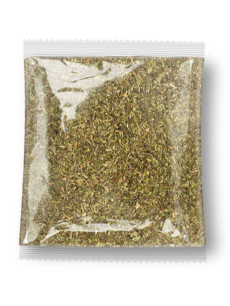 Dried Culinary Herbs Packaged in a Resealable Bag for Freshness